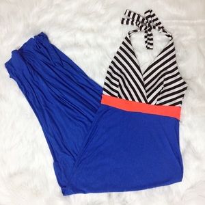 Love Culture Halter Maxi Dress